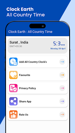 Clock Earth: All Country Time Screenshot 0