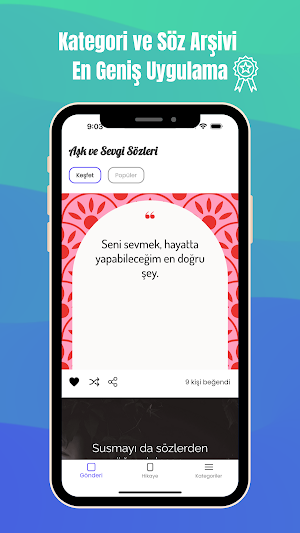 Aşk ve Sevgi Sözleri Screenshot 0