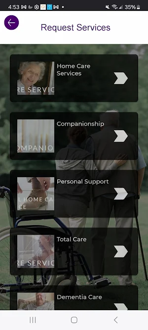 Hummingbird Care Services Screenshot 1