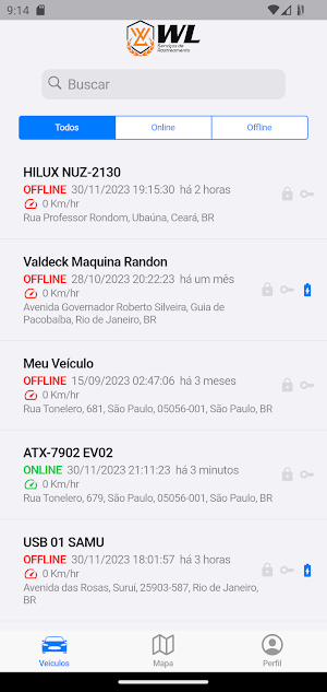 WL Serviços De Rastreamento Screenshot 0