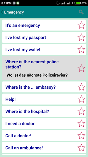 Learn German Offline Screenshot 2