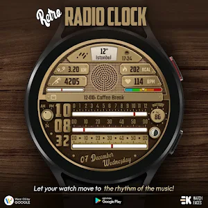 Retro Radio - Watch Face Screenshot 1