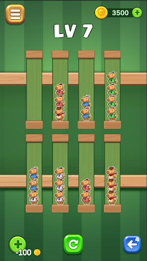 Cabybara Sort Screenshot 3