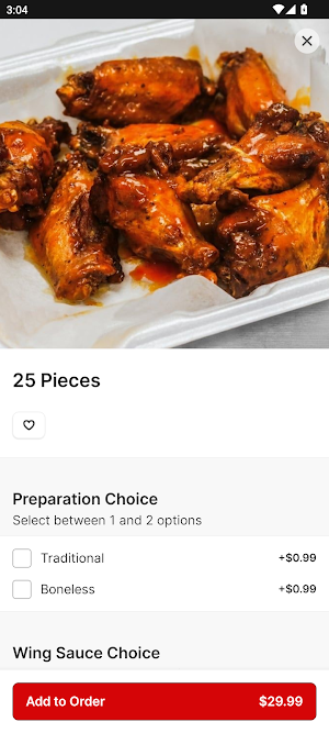 Mikes Wings To Go Screenshot 2