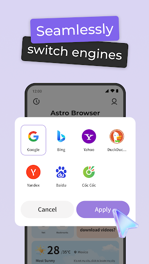 Astro Browser Screenshot 3
