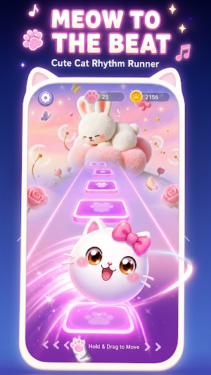 PopCat:Run Music Beats 2 Screenshot 0