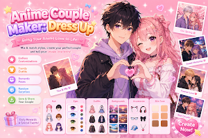 Anime Couple Maker: Dress Up Screenshot 2