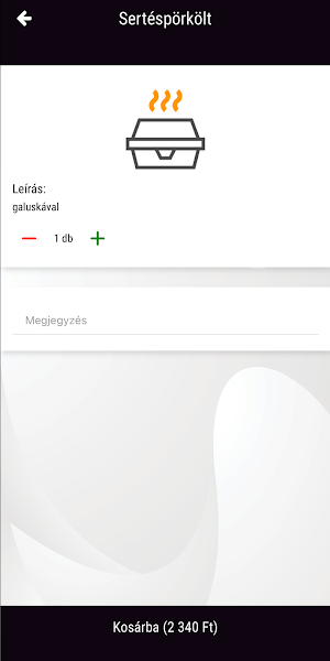 FlaMó menüs étkezde Screenshot 2