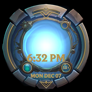 LOL Hextech Blue Magic Digital Screenshot 2