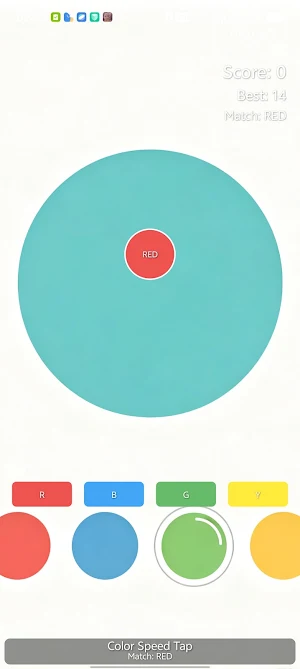 ColorSpeedTap Screenshot 2