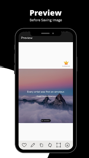Quotes maker - Quote creator Screenshot 1