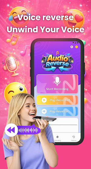 Reverse Singing: Reverse Audio Screenshot 0
