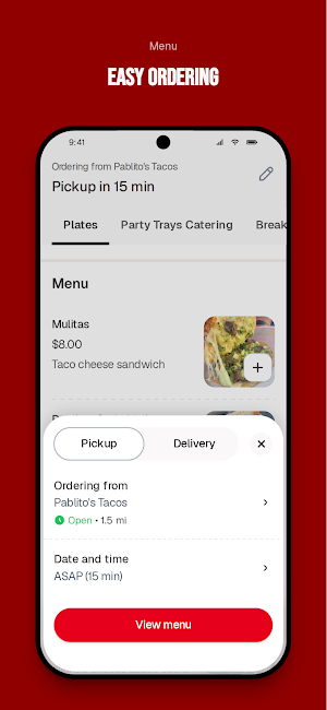 Pablito's Tacos To Go Screenshot 2