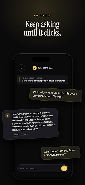 Implica - News, Explained Screenshot 3
