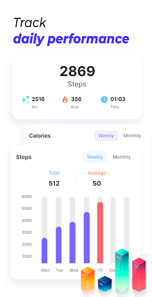 Pedometer & Step counter Screenshot 1