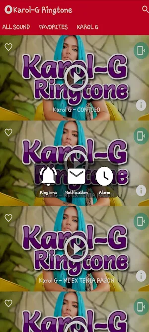 Karol G Ringtone Screenshot 2