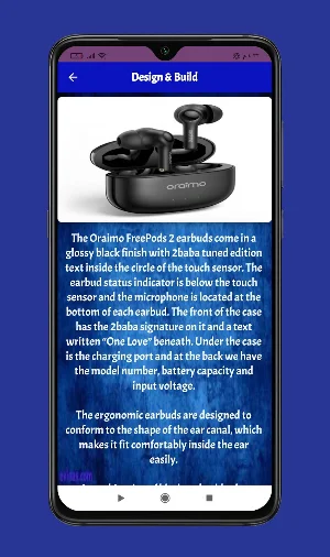 Oraimo FreePods 2 guide Screenshot 1