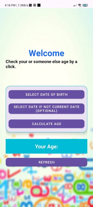 DWAgeCal Screenshot 0