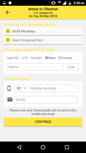 KRC Travel Access Screenshot 3
