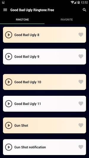 Good Bad Ugly Ringtone Free Screenshot 3