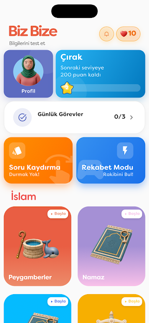 BizBize - İslami Bilgi Oyunu Screenshot 0