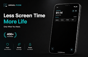 Minimal Phone: Focus Launcher Screenshot 0