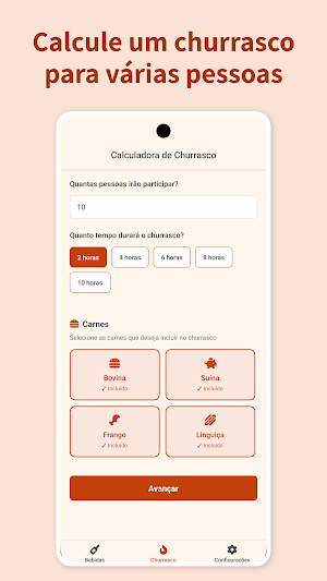 Calculadora de Churrasco Screenshot 0