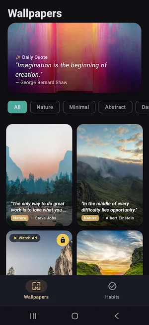 Quotify Routine: Quote & Habit Screenshot 3