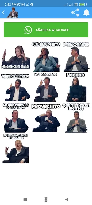Stickers de Shark Tank Screenshot 2