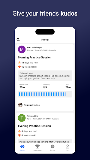 MusoLink – Practice Journal Screenshot 3