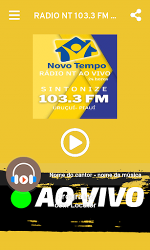 RÁDIO NT 103.3 FM URUÇUÍ PIAUÍ Screenshot 0