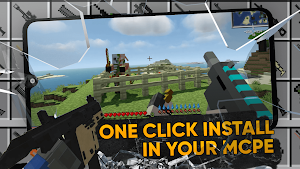 Guns Mod for Minecraft MCPE Screenshot 2