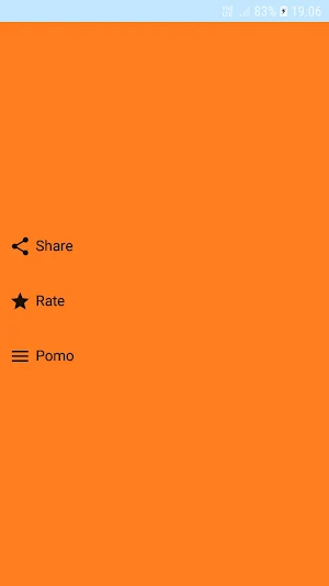 Pomodoro technique timer Screenshot 1