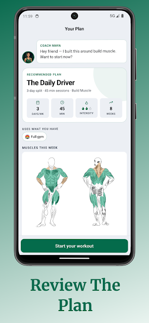 Ironclub: AI Workout Planner Screenshot 3