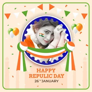 26 January Photo Frame - Republic Day Photo Frame Screenshot 0