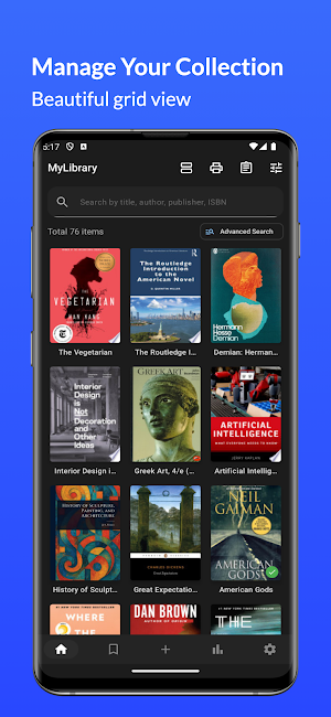 MyLibrary: Book Manager Screenshot 0