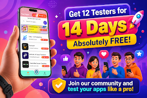 12 Testers App: Closed Testing Screenshot 0