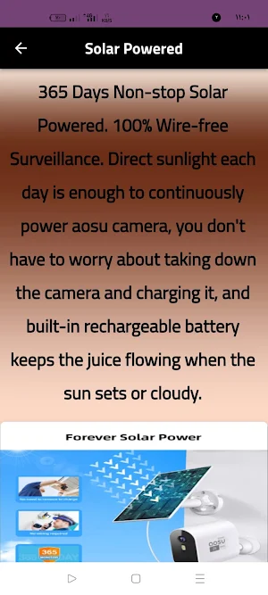 AOSU Security Cameras guide Screenshot 1