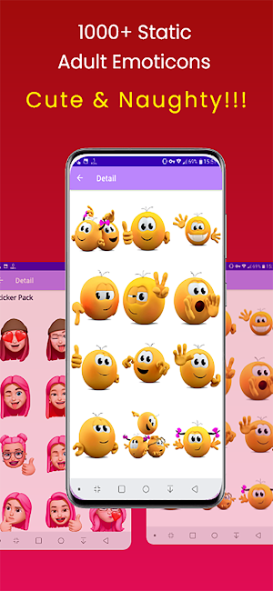 3D Emoji and facemoji for your Screenshot 0