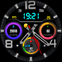 Pars Sardes Hybrid Watch Face