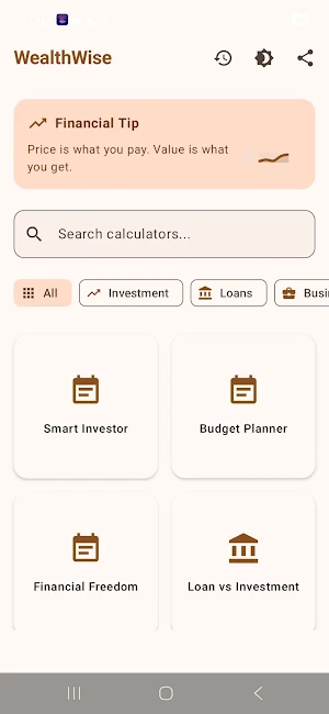 Financial & Wealth Calculator Screenshot 2