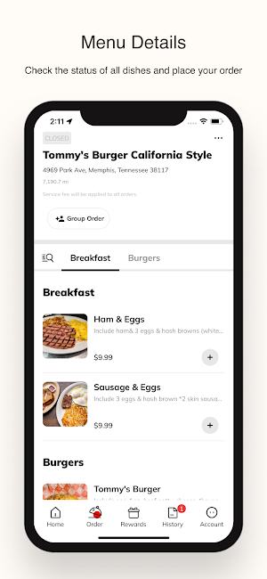 Tommys Burger Screenshot 1