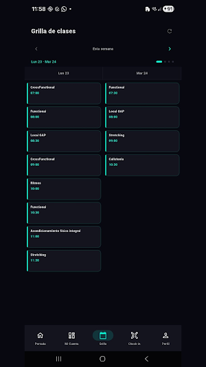 Gymflow Argentina Screenshot 2