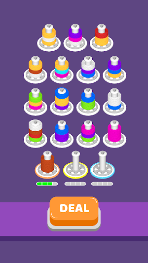 Thread Shuffle Sort Screenshot 1