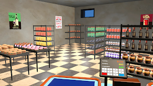 Supermarket Surviving Sim. Screenshot 0