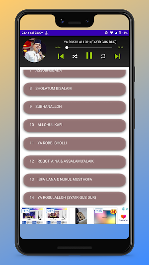 Habib zaidan Mp3 Offline Screenshot 1