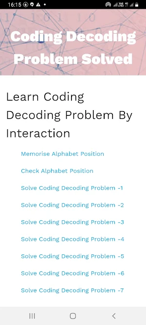 Coding Decoding Screenshot 0