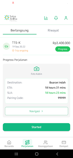 Goband-Fleet Management Screenshot 3