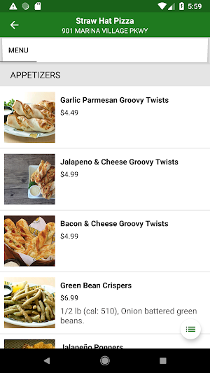 Straw Hat Pizza Screenshot 2