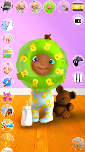 Talking Baby Games with Babsy Screenshot 3